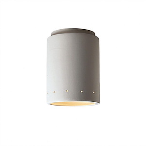 Radiance - Cylinder with Perfs Outdoor Flush-Mount