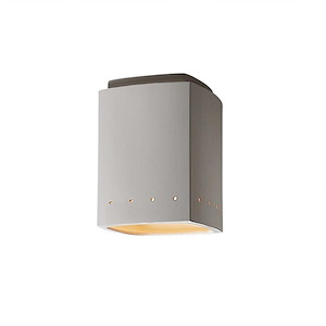 Radiance - Rectangle with Perfs Outdoor Flush-Mount