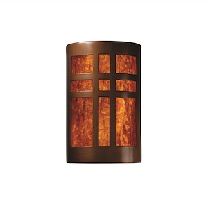 Ambiance - Large Cross Window Open Top and Bottom Wall Sconce
