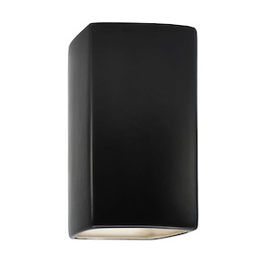 Ambiance - Small Rectangle Open Top and Bottom Wall Sconce