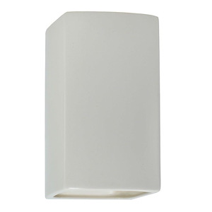 Ambiance - Large Rectangle Closed Top Outdoor Wall Sconce - 922681