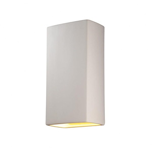Ambiance - Really Big Rectangle Closed Top Outdoor Wall Sconce
