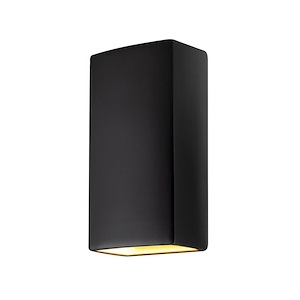 Ambiance - Really Big Rectangle Closed Top Outdoor Wall Sconce - 922711