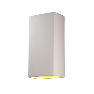 Ambiance - Really Big Rectangle Open Top &amp; Bottom Outdoor Wall Sconce