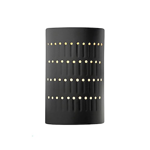 Ambiance - Small Cactus Cylinder Open Top and Bottom Wall Sconce - 922778