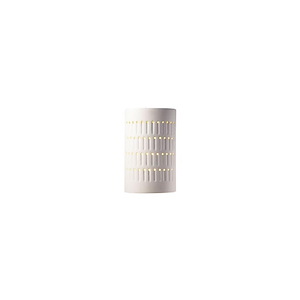 Ambiance - Small Cactus Cylinder Open Top and Bottom Outdoor Wall Sconce