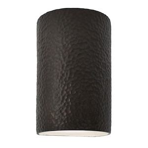 Ambiance - Large ADA Cylinder Closed Top Outdoor Wall Sconce