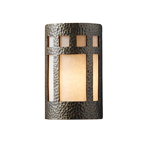 Ambiance - Small ADA Prairie Window Closed Top Outdoor Wall Sconce