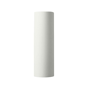 Ambiance - 48W 2 LED ADA Tube Open Top and Bottom Outdoor Wall Sconce-17 Inches Tall and 5.25 Inches Wide
