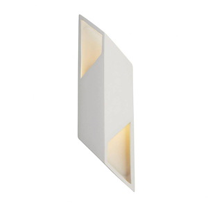 Justice Design - 5845 - Ambiance Large Rhomboid Sconce