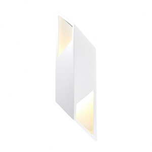 Justice Design - 5845 - Ambiance Large Rhomboid Sconce - 733685