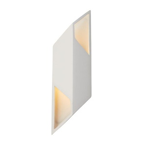 Ambiance Collection - Rhomboid ADA Right LED Large Wall Sconce