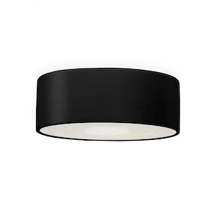 Radiance - 12W 1 LED Short Round Outdoor Flush Mount In Modern Style-3.5 Inches Tall and 8.25 Inches Wide - 1275245