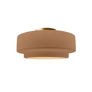 Radiance - 1 Light Tier Semi-Flush Mount-7 Inch Tall and 12 Inch Wide - 1393149