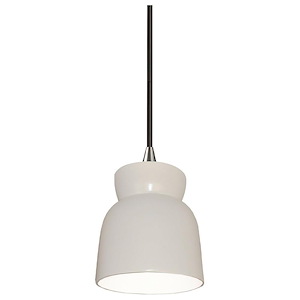 Radiance - 1 Light Pendant In Modern Style-8 Inches Tall and 7.5 Inches Wide