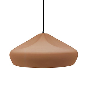 Radiance - 1 Light Crease Cord Pendant-6.5 Inch Tall and 15.25 Inch Wide - 1393195