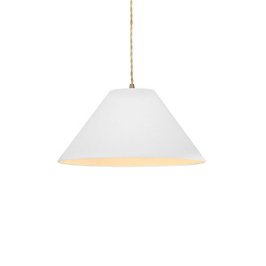 Radiance - 1 Light Avola Cord Pendant-5.5 Inch Tall and 11 Inch Wide - 1393236