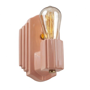 American Classics - 1 Light Wall Sconce In Art Deco Style-8.25 Inches Tall and 5.25 Inches Wide