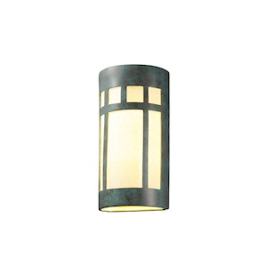 Ambiance - Really Big Prairie Window Open Top and Bottom Wall Sconce