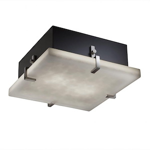 Clouds Clips - 16.5 Inch Square Wall/Flush Mount with Cloud Resin Shades - 1037892