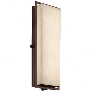 Clouds Avalon - 18 Inch ADA Outdoor/Indoor Large Wall Sconce with Cloud Resin Shades - 923053