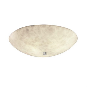 Clouds Ring - 16 Inch Round Semi-Flush Mount with Round Bowl Cloud Resin Shades - 1038312
