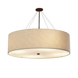 Classic - 12 Light Pendant In Minimalist Style-20 Inches Tall and 60 Inches Wide