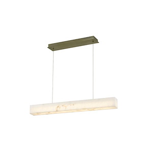 LumenAria Medley - 18W 1 LED Linear Pendant-3.5 Inch Tall and 36 Inch Wide - 1409325