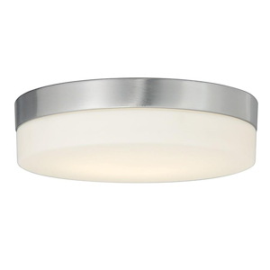 Fusion - 28W 1 LED Round Flush Mount-3.5 Inch Tall and 11 Inch Wide - 1207821