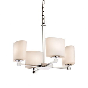 Fusion - 4 Light Chandelier-16.5 Inch Tall and 20.5 Inch Wide - 1379013