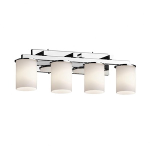 Fusion - 4 Light Bath Vanity-9 Inch Tall and 29 Inch Wide - 1379019