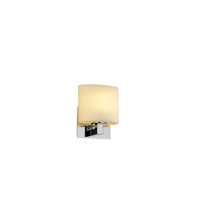 Fusion Modular - 1 Light ADA Bracket Wall Sconce with Oval Opal Glass Shade - 1034977