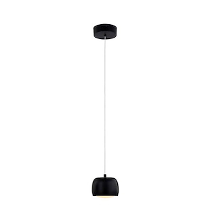 Frascati - 9W 1 LED Pendant In Minimalist Style-4 Inches Tall and 4.5 Inches Wide - 1298232