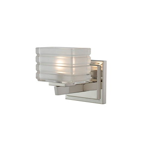 Victoria - 4W 1 LED Bath Vanity In Contemporary Style-7 Inches Tall and 6 Inches Wide - 1294938