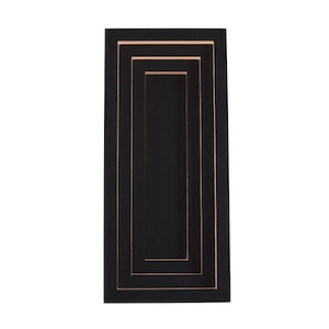 Chrysler - 29W LED Wall Sconce In Modern Style-20 Inches Tall and 9 Inches Wide - 1294978