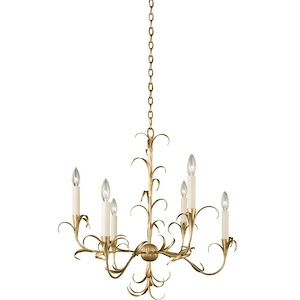 Ainsley - Six Light Chandelier