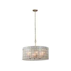 Roxy - 6 Light Pendant-19 Inches Tall and 27 Inches Wide - 723496