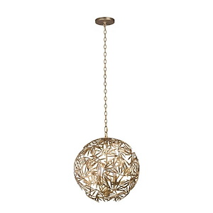 Jardin - 4 Light Pendant-20 Inches Tall and 18 Inches Wide