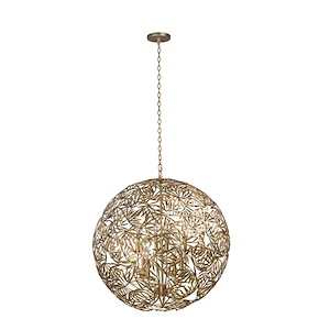 Jardin - 8 Light Pendant-34 Inches Tall and 32 Inches Wide - 723448