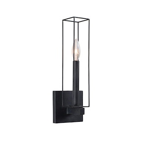 Allston - 1 Light ADA Wall Sconce In Industrial Style-14 Inches Tall and 5 Inches Wide