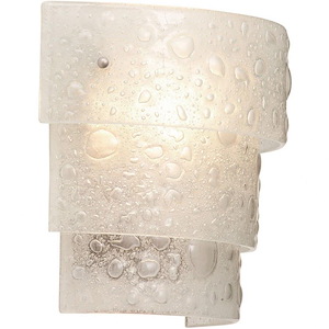 Cirrus - 1 Light Wall Sconce In Modern Style-10 Inches Tall and 13 Inches Wide