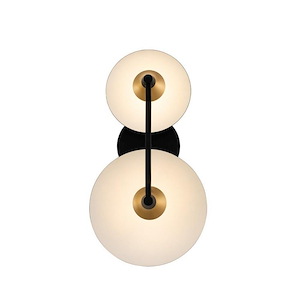 Redding - 11W LED Wall Sconce In Mid-Century Modern Style-16 Inches Tall and 9 Inches Wide - 1294881
