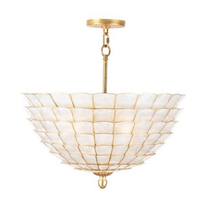 Samal - 4 Light Convertible Pendant In Bohemian Style-21 Inches Tall and 20 Inches Wide