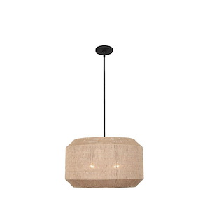 Cebu - 4 Light Pendant-21 Inches Tall and 20 Inches Wide - 1294984