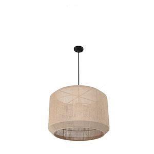 Cebu - 5 Light Pendant-27 Inches Tall and 26 Inches Wide