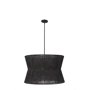 Madura - 6 Light Pendant-27 Inches Tall and 28 Inches Wide