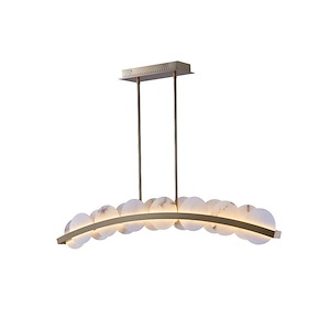 Meridian - 61W LED Island-9 Inches Tall and 2.25 Inches Wide