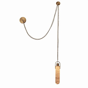 Flint - 4W LED Convertible Pendant-15.25 Inches Tall and 3.5 Inches Wide
