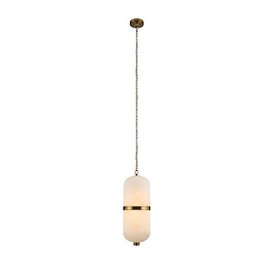 Volterra - 30W LED Pendant-16 Inches Tall and 17 Inches Wide