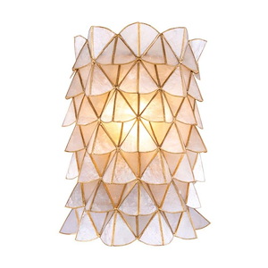 Flair - 1 Light Wall Sconce In Coastal Style-11.5 Inches Tall and 7 Inches Wide